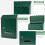Green Wall Mounted Mailbox Lockable Security Design Rustproof Metal Construction for Home 4