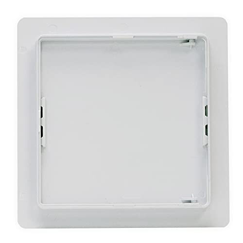 8x8 Plastic Access Panel with Removable Reversible Door and Concealed Hinge for Wall or Ceiling Access 2