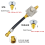 Gas Grill Natural Gas Conversion Kit Regulator 4