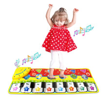 Piano Play Mat for Kids 36, Interactive Toddler Musical Keyboard Mat 28x11, Durable Floor Toy
