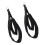 Pilates Straps for Reformer Nonslip Handle D-Rings 2 Pcs 4