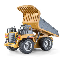 1533 1/18 Scale RC Dump Truck 2.4GHz Real Working Tipper for Kids and Adults Outdoor Play