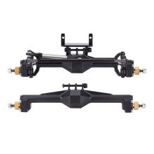 Brass Portal Axles +10mm Upgrade Kit with Lay Down Servo Mount Links for TRX4M 1/18 RC Crawler