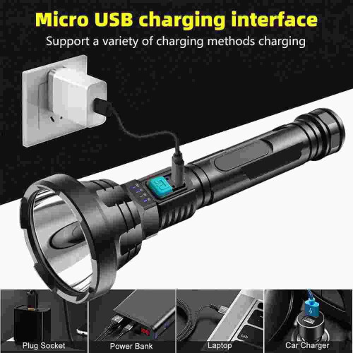 MDHAND LED flashlight super bright 90000 lm 2