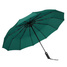 Reverse Umbrella with Reflective Strips, Windproof Automatic Folding Design for Rain and UV Protection
