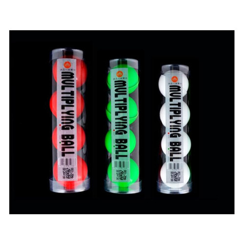 Magic Balls 45mm Soft Multiplying Balls Magic Trick Set Red Stage Props for Comedy Performance