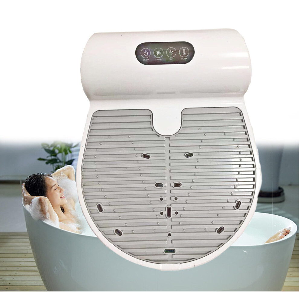 Full Body Dryer for Home Bathroom, Waterproof Heater with Negative Ion Airflow, Foot Operated 2 Speeds