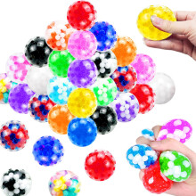 30 Pack Small Stress Balls for Anxiety and Focus, Soft Squeeze Balls for Stress Relief, Party Favors and Classroom Prizes