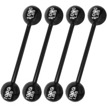 4PCS Giant Inflatable Dumbbell and Barbell Set for Party Decoration Photo Booth Props Reusable
