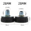 4 Digit Combination Padlock for Locker, Resettable Coded Lock for Gym Cabinet, Small Round Keyless Security 20MM 5