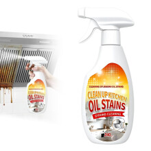Kitchen Degreaser Spray 240ml Heavy Duty Foam Cleaner for Ovens and Stovetops Fast Grease Removal
