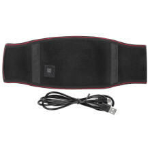 Ceinture chauffante lombaire pour soulager la douleur, ceinture dorsale électrique avec thérapie infrarouge et plaque chauffante intégrée,