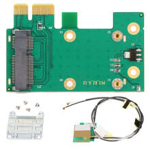 Scheda adattatore da Mini PCI E a PCI E, scheda riser PCI E con slot per scheda SIM per desktop e laptop, supporta l'interfaccia USB delle schede