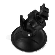Dash Cam Mount with Secure Suction Grip, 360 Rotating Car Dashboard and Windshield Holder