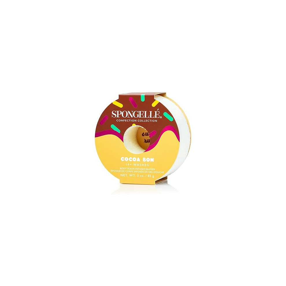 Spongelle Spongellã© Confection Collection Body Wash Infused Buffer, Cocoa Bon