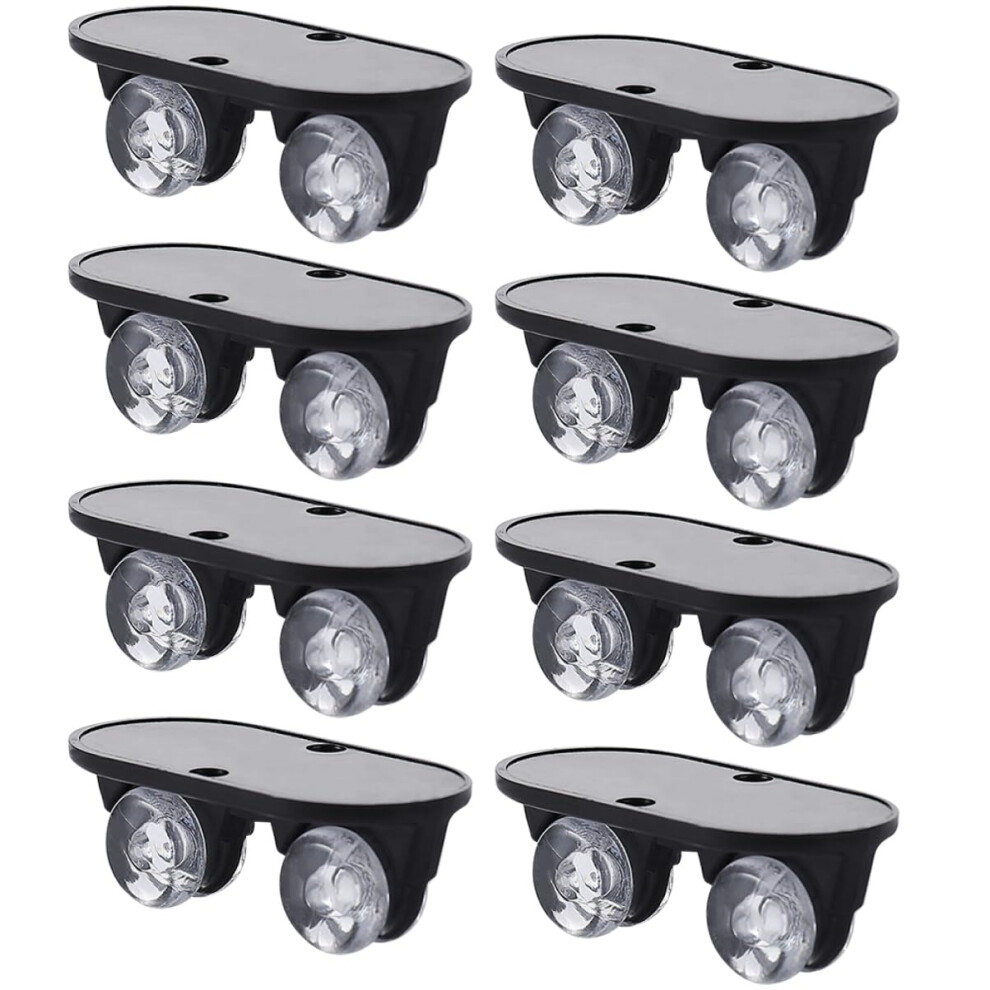 8Pcs Self Adhesive Rolling Casters For Storage Boxes, Tool Install, Smooth Rolling 9351714756914