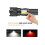 1000 Lumens USB Rechargeable LED Flashlight, Waterproof Zoomable Torch with Side Work Light 3