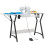 Hourglass Sewing Table with Gridded Top 2