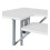 Folding Multipurpose Sewing Table Silver/White  121 x 71 x 72 cm - Sew Ready 13373 10