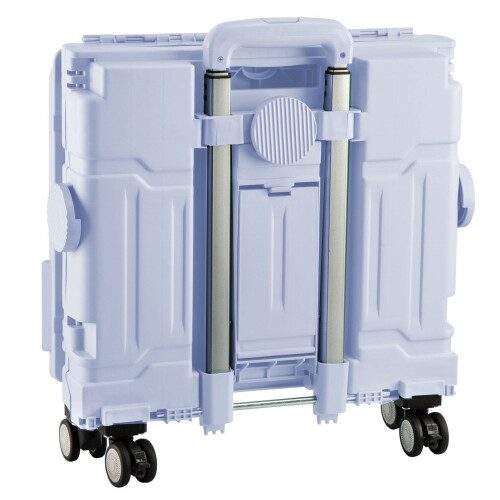 Purple Plastic Folding Craft/ Sewing & Hobby Trolley 2