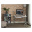 Folding Multipurpose Sewing Table Silver/White  121 x 71 x 72 cm - Sew Ready 13373 9