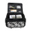 XL 4 Wheel Collapsible Rolling Sewing Machine Storage Case, Artistic Floral 2