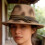 Elegant Distressed Bucket Cap With Feather Accent Soft-camel1 4