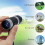Binoclu monocular de golf, monoclu telemetru HD, mini portabil 3