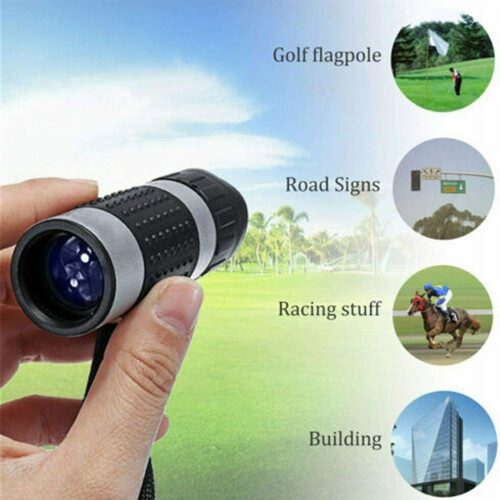 Binoclu monocular de golf, monoclu telemetru HD, mini portabil 2