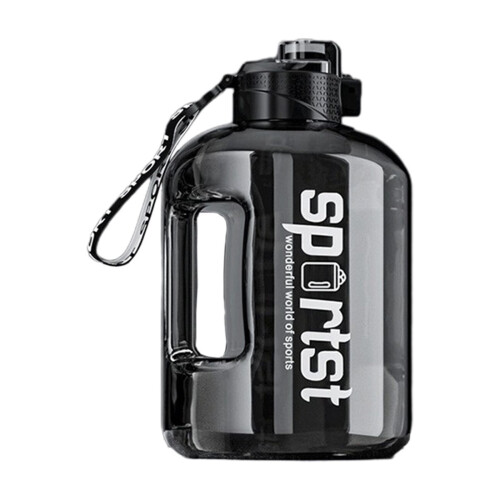 Μπουκάλι Νερού Μεγάλης Χωρητικότητας 2700ml Πλαστικό με Καλαμάκι 1