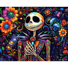 Paint by Numbers Kit for Adults Beginners with Easy Numbered Canvas and Vivid Colors 16x20 inch Halloween Decor