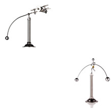 Steel Kinetic Balance Toy WJ066WJ049 Physics Plane Sculpture with Precision Motion for Desk