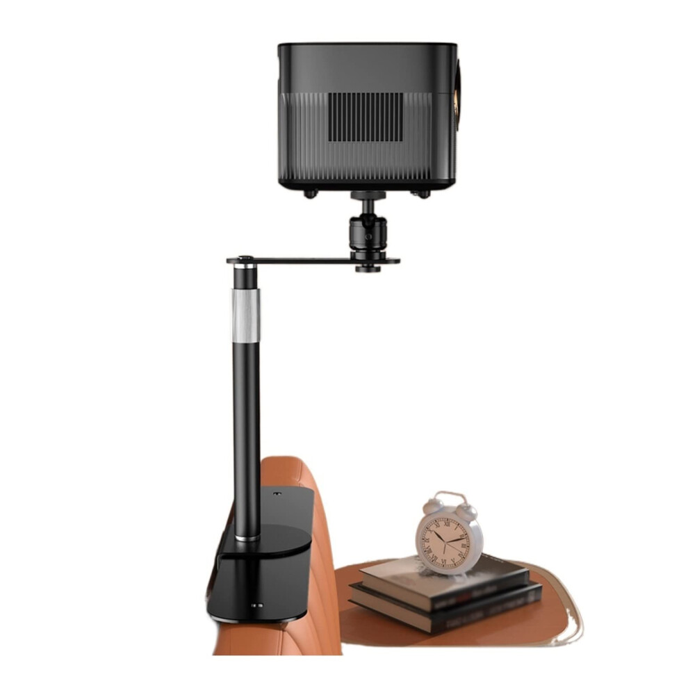 Universal Projector Mount With Tray, Adjustable Viewing Angle, 360 Rotation, Heavyduty Metal Base 9045646550268