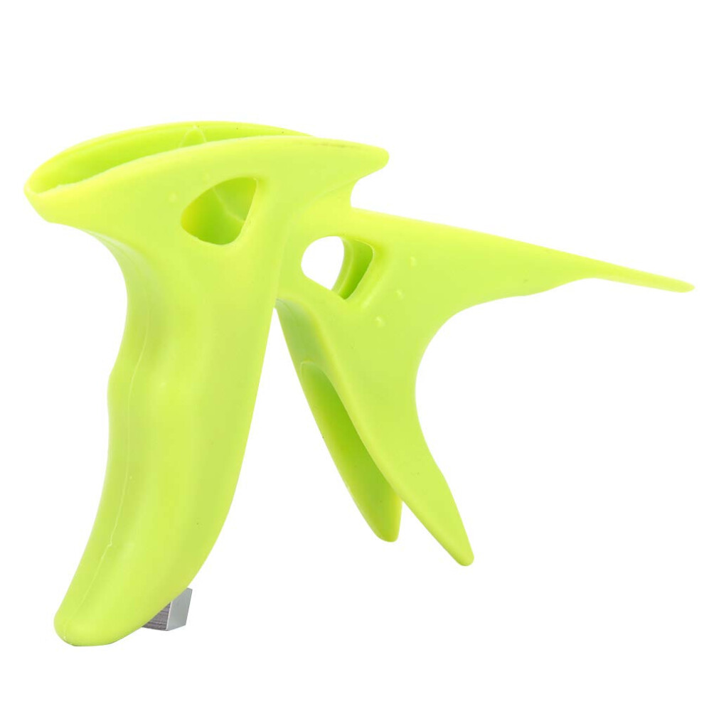 Green Airbrush Holder Stand With Ergonomic Grip Handle And Secure Nut Fastening For Precise Painting 9351714757348