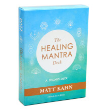 Healing Mantra Deck Tarot and Oracle Card Set with PDF Guidebook, 52 Card Family Friendly Mindfulness Game