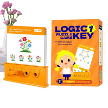 Logic Puzzles for Kids Educational Learning Toys for Preschool Logic Thinking Training and Travel Play