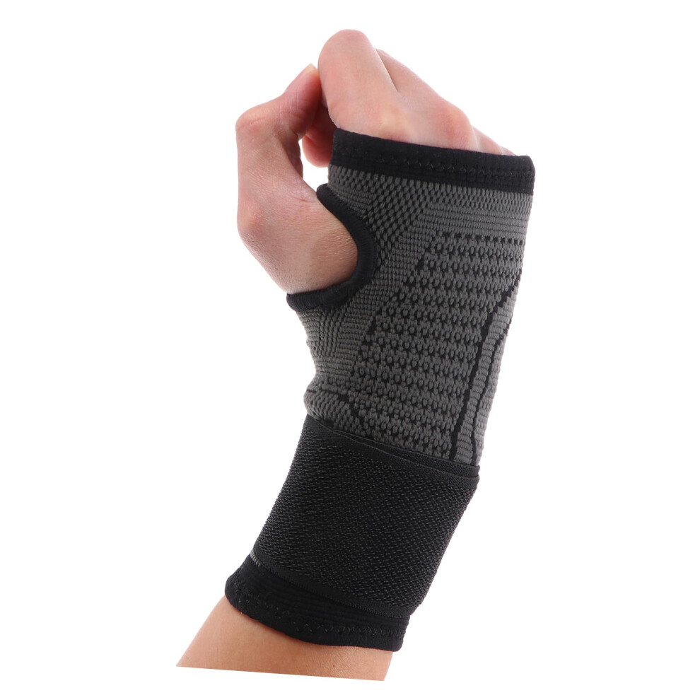 Wrist Support Brace with Adjustable Compression for Pain Relief, Sprain Recovery, Sports and Fitness