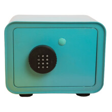 Iron Piggy Bank for Adults and Children, Large Capacity Metal Money Box with Privacy Protection Design