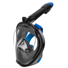 Jsdoin Snorkel Mask Full Face,180view Design - Anti-fog, Anti-leak Technology - Sports Camera Compatible - for a Safe Adults and Kids Snorkeling Exp