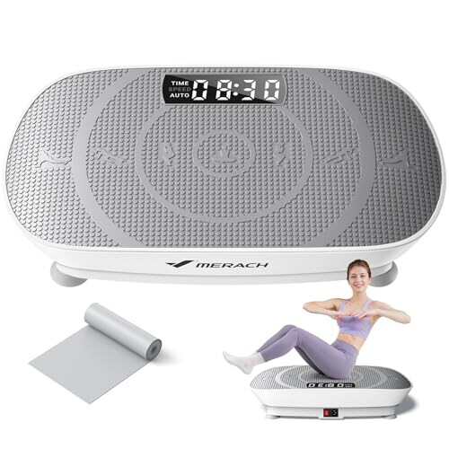 MERACH Vibration Plate Whole Body Workout Powerful Quiet Vibration Plate Ex