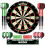 winmau Winmau Masters Pro Dartboard Set – Complete Dartboard Setup for Home and Practice 1