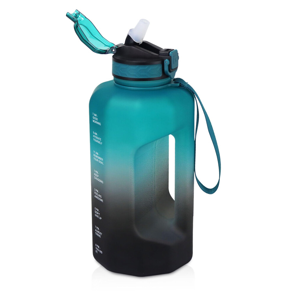 Photos - Climbing Gear GLEKGLEK 2.2L Water Bottles Large with Time Markings, BPA Free Drinking Jug for