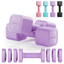 Dripex Adjustable Dumbbells Weight Set 25kg 5kg 10kg Dumbbell Pair 4in1 Wei