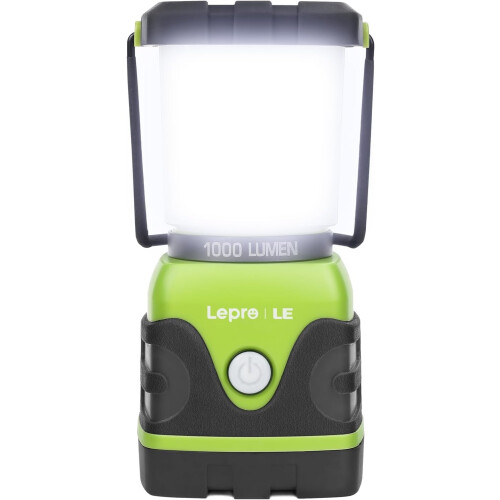 LE Camping Lantern 1000 Lumen Camping Lights Battery Powered Dimmable Warm