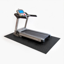 Nicoman Treadmill Mat, Heavy Duty Exercise Equipment Mat, Non-slip Treadmill, Indoor Bike, Home Gym Floor Protection (Black, 170 x 80 cm)