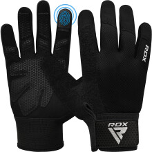RDX Weight Lifting Gloves Gym Workout, Full Finger Touch Screen, Breathable Anti Slip Padded Palm Protection, Fitness Strength Training Powerlifting