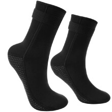 flintronic 3mm Neoprene Socks Wetsuit Socks Diving Socks with Velcro Antisl