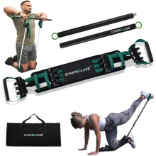 Gymproluxe Original Resistance Bands Bar Set  Exercise Band Set for Home Gy
