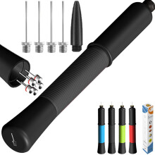 Ball Pump with Needle StorageNever Lose Pin Football Pump with 5 Needles an