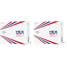 Callaway Golf Hex Soft Golf Balls 2019 White One Dozen Pack of 2